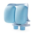 thumbnail image 1 of tenwin 7603 Adjustable Dual Chest Support Posture Corrector for Kids - Ideal for Writing and Napping, Height Adjustable 0-5.5CM, Fits Tables Up to 4.5CM Thick, Blue Color, 1 of 7