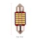 thumbnail image 4 of 31mm 18SMD doble acentuado alta luz coche 3014 LED luz de lectura de decodificación Tmvgtek Accesorios para autos y motos, 4 of 6