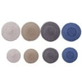 thumbnail image 6 of Hariumiu Kitchen 4.3"/7"/11.8" Round Trivets Pure Cotton Thread Weave Hot Pot Holders Stylish Coasters, Hot Pads, Hot Mats,Spoon Rest For Cooking and Baking, 6 of 10