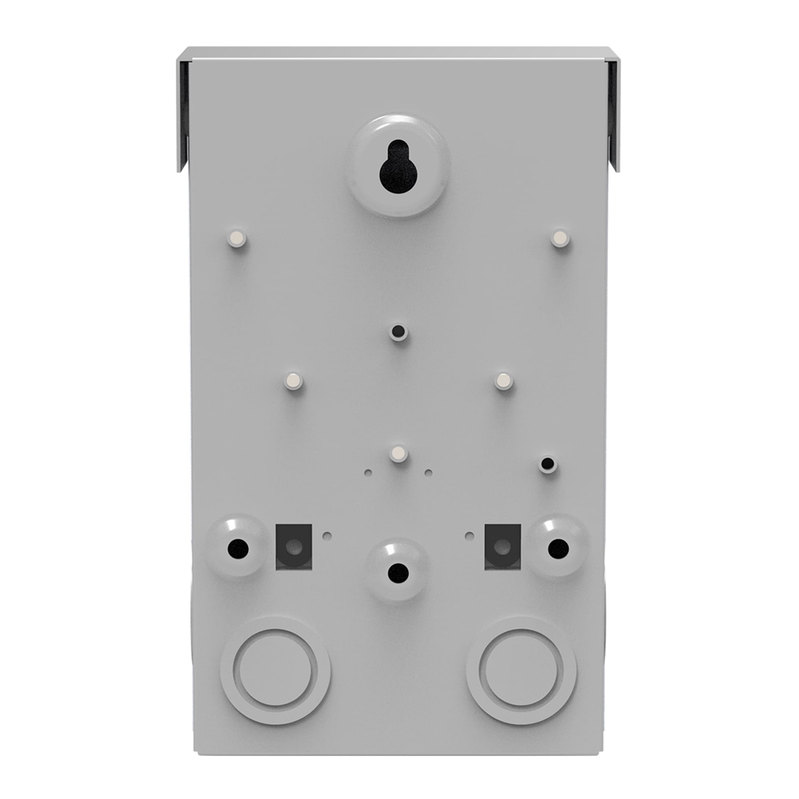 HIITIO 60 Amp HVAC Disconnect Switch, 240V AC Outdoor Non-Fused Electrical Safety Switch with Pull Out, Weatherproof Metal Enclosure for AC Unit, Heat Pump, Pool Pump, UL Listed (NEMA 3R)