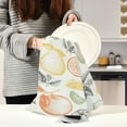 thumbnail image 5 of Coolnut Kitchen Dish & Tea Towel Pear Lemon Orange Reusable Cloths for Cooking and Drying Dishes for Home Kitchen Cleaning, 28x18in-1PC, 5 of 6