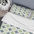 thumbnail image 4 of Designart 'Retro Geometric Design V' Mid-Century Modern Duvet Cover Set, 4 of 4