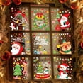 thumbnail image 2 of Pegatinas de cristal para ventana de Navidad, decoración de Navidad para el hogar, fiesta de Navidad, regalo, 2023, 2 of 4