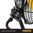thumbnail image 5 of Master MAC-12F 120V 0.6 Amp High Velocity 12 in. Corded Direct Drive Floor Fan, 5 of 6
