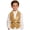 Gold, variant on Boys Sequin Vest Glitter Waistcoat V Neck Dance Top Sparkly Sleeveless Lapel Buttons Jacket Silver 6