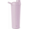 thumbnail image 2 of czcpp-Stainless Steel Shaker Bottle with Ball 24oz | Metal Insulated Cup for Protein Mixes, Shakes and Pre Workout | Rally Collection | Lavender Mist, 2 of 4
