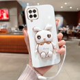 thumbnail image 1 of Cute Phone Case, You Will Receive Many Compliments. This Rabbit Foldable Stand Phone Case Is Suitable For Samsung Galaxy A14/A13/A12/A11/A10S/A10/A7(2018)/4G/5G, Suitable For Women And Girls, Christma, 1 of 5