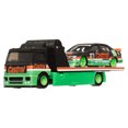 thumbnail image 3 of Hot Wheels Team Transport Truck & Race Car, Gift for Racing Collectors, 3 of 7