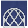 thumbnail image 3 of Blue Donuts Cast Iron Classic Napkin Holder - White, 3 of 7