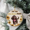 thumbnail image 3 of Proud Cocker Spaniel Mom Happy Mother's Day with Love Ceramic Round Ornament Cockers Dog Lover Gifts Home Tree Decor - 02003, 3 of 5