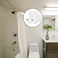 thumbnail image 3 of Miangastore 2Pcs Closet Rod Bracket Closet Pole Socket Curtain Rod Bracket Alloy Curtain Rod Support Rack, 3 of 9