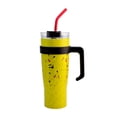thumbnail image 2 of Termo Alto de Acero Inoxidable con Doble Pared y Tapa Hermética, Diseño Pikachu, Colección Pokémon, Capacidad 1.2L, Amarillo, 2 of 6