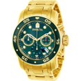 thumbnail image 1 of Invicta 21925 Hommes Pro Plongeur Quartz Multifonction Cadran Vert Montre avec Ton Or, 1 of 2