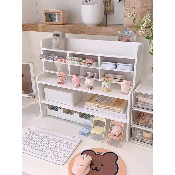 1pc Desktop Storage Rack, Multi-layer Small Shelf For Student Dorm ...