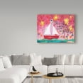 thumbnail image 3 of Trademark Fine Art 'Adventure Awaits - Sailboat' Canvas Art by Jennifer McCully, 3 of 3
