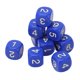 thumbnail image 5 of Dados Numéricos, Color Brillante 20 Piezas Mano De Obra Fina Esquina Redonda Dados De Plástico De 6 Lados Ligero Para Escenas De Enseñanza ANGGREK Otros, 5 of 8