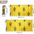 thumbnail image 4 of Hand Painted Cactus Beach Towel Quick Dry Absorbent Bath Towels Sandproof Lightweight Towel for Gym Yoga Sports Swimming - 31x71in Washcloth Gift, 4 of 7