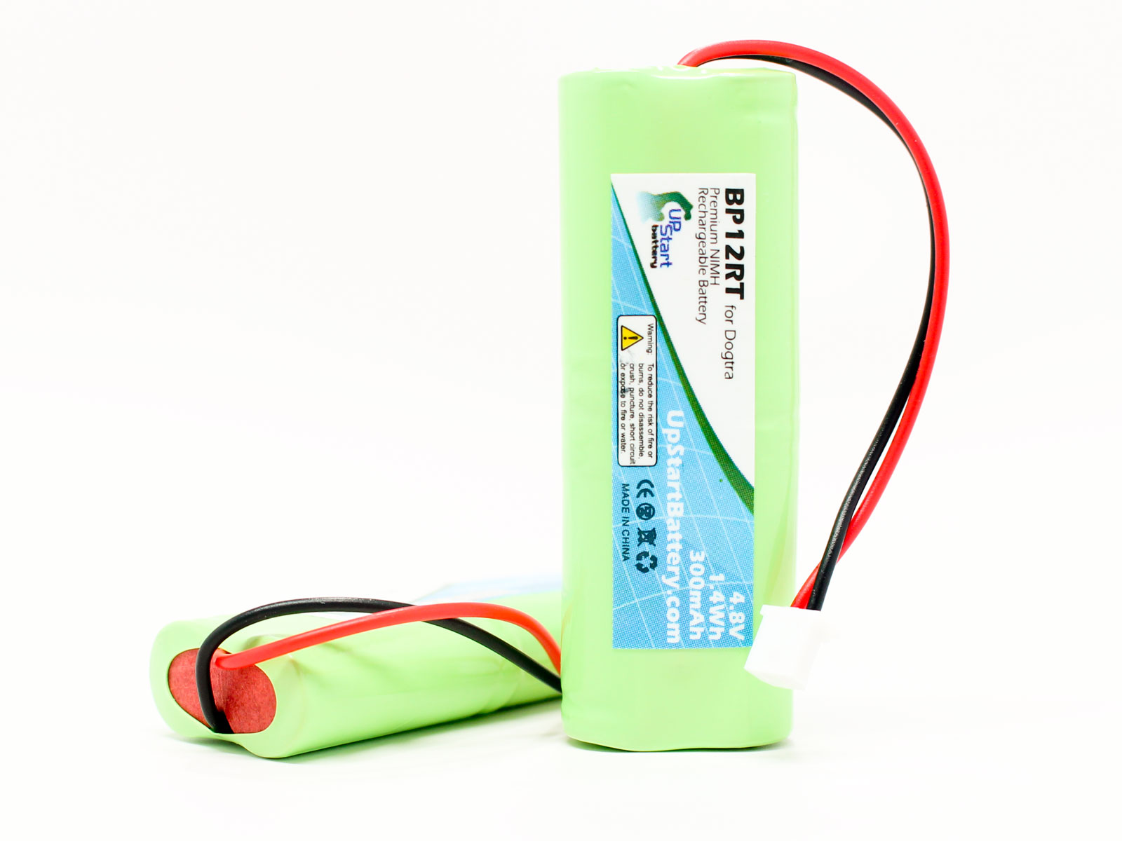 Dogtra 1700 NCP Battery 300mAh, 4.8V, NI-MH Replacement for Dogtra BP12RT Dog Training Collar Receiver Battery 