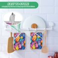 thumbnail image 4 of Yayeee Pot Holders Kitchen Heat Resistant with Pockets 7"x9.8" Cotton Oven Cooking Hot Pads, Colorful Leaves, 4 of 7