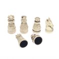 thumbnail image 2 of WE Games Medieval Chessmen Pieces - Brown & Ivory with 2.5 inch King, 2 of 10