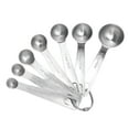 thumbnail image 1 of Measuring Spoon Set,7 PCS Stainless Steel Measuring Spoons Cups Set Baking Accessory Impressive Results, 1 of 12