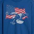 thumbnail image 3 of Instant Message - Eagle Flag   - Men's Long Sleeve T-Shirt, 3 of 6