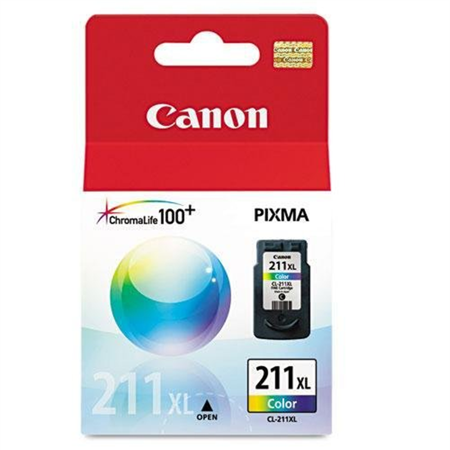 Plum Ink - Canon CL-211XL ChromaLife100 Plus High Capacity Color Ink Cartridge - U38590