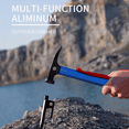 thumbnail image 4 of Aluminum Camping Hammer with Hook, Portable Lightweight Multi-Functional Tent Stake Hammer for Outdoor, 4 of 5