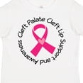 thumbnail image 4 of Inktastic Cleft Palate Cleft Lip Awareness Ribbon Boys or Girls Toddler T-Shirt, 4 of 5