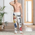 thumbnail image 6 of Lsque Sml Jeffy Print Men's Pajama Pants, Lounge Pant - Comfortable Home Wear,Elastic Waistband, Stylish Design-Small, 6 of 9
