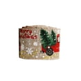 thumbnail image 4 of ITFABS Rubans de Noël Rouleau Imprimé Voiture Pack Cadeau de Noël Décoration Maison, 4 of 7