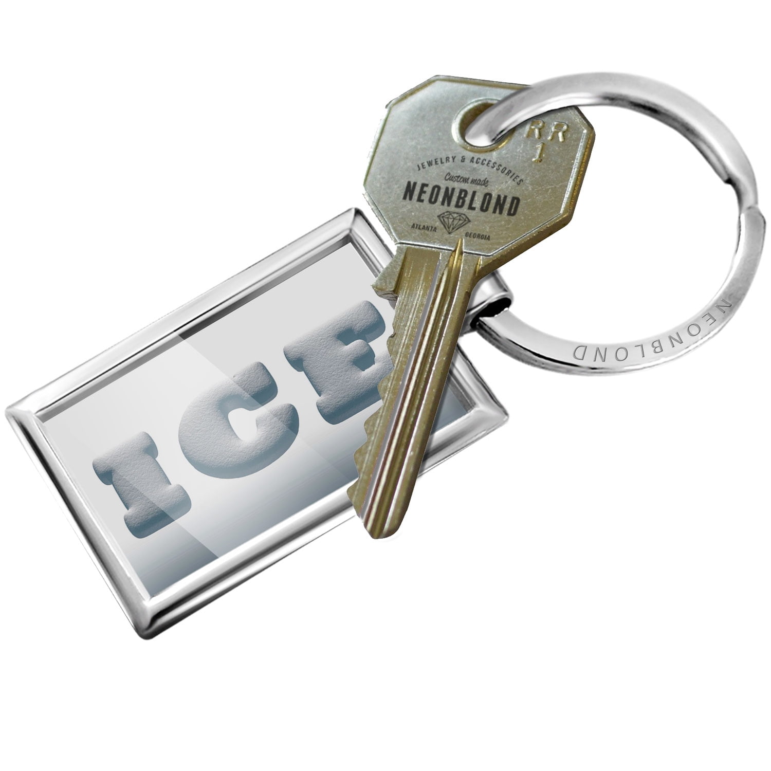 12  Neon Stretchy Keyrings locksmiths Key cutting item 
