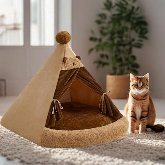 Cama para gatos domésticos perfecl Lavable Autocalentable cueva Cer M