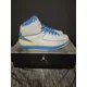 thumbnail image 4 of Ni - ke Vintage Ni - ke Air Jordan 2 Carmelo 2004 Retro White Blue 308308 141 Size 9.5, 4 of 5