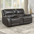 thumbnail image 6 of Steve Silver Alexandria Power Leather Reclining Conso, 6 of 10