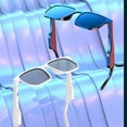 thumbnail image 3 of Gafas De Audio , Bisagra Flexible Gafas De Audio Marco Frontal Desmontable Cómodo Para El Hogar, 3 of 7