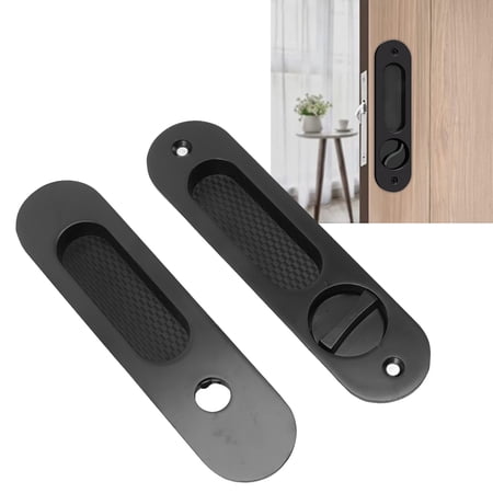 Lock, 2 Sided Switch Sliding Lock Zinc Alloy Material For Wardrobe ...