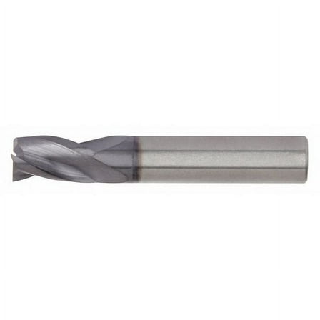 Widia Square End Mill, 0.25 in, Carbide I3S0250T050S