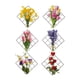 thumbnail image 4 of Pegatinas de pared 3D vívidas, elegantes, para decorar con estilo y bricolaje, papel tapiz impermeable. Estilo D, 4 of 9