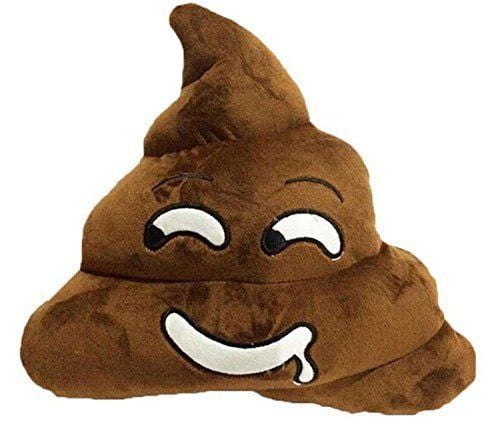 Mrs Poo Emoji Cushion Plush Soft Toys For Kids Pillow Smiling Hot Gift Funny Shy 