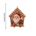 thumbnail image 6 of Christmas House Bead Diamond Art Ornament Set, Pearl Beaded Craft Decor Kit, Festive Wooden Cabin Tabletop Decoration, DIY Handmade Holiday Gift for Xmas Home Decor, 6 of 6