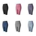 thumbnail image 4 of Naiovety Pantalones cortos deportivos para mujer, pantalones de entrenamiento de gimnasia en casa, entrenamiento de Fitness, Yoga, ciclismo, Ciclismo Negro/S, 4 of 6