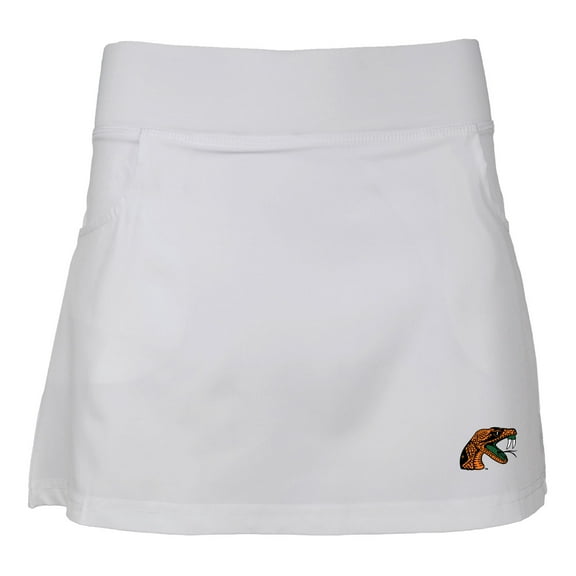 Girls Youth Garb White Florida A&M Rattlers Sara Skort