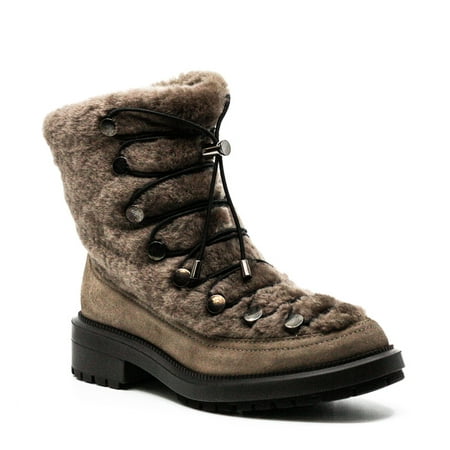 

Aquatalia | Lorena Suede/Shearling Boots | Tan | Size 8.5