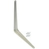 Symmetry 10; x 12; Shelf Bracket with Screws, 2pk