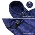 thumbnail image 5 of Mens Down Jacket Packable Water Resistant 5 Pockets Hooded Puffer Jacket Lightweight, 5 of 5