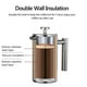 thumbnail image 3 of French Press Double Walled Insulated Stainless Steel Coffee Maker Pot With Mesh Filter, 3 of 4