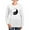 White, variant on - Cat Pun T Shirts Women's Long Sleeve T Shirt - Women's Long Sleeve Graphic Casual T-Shirt