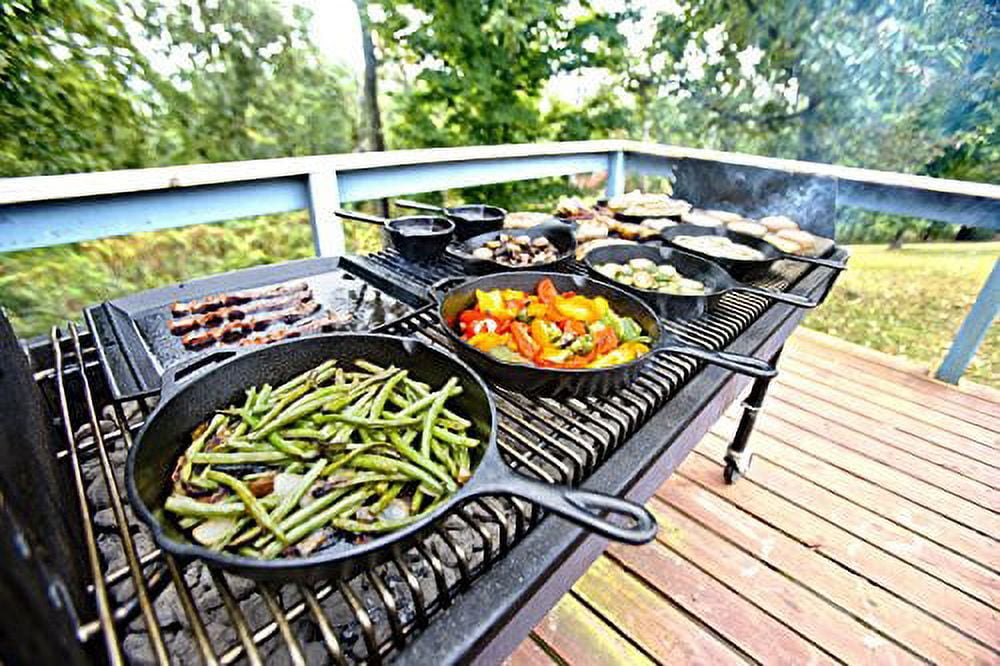 The Shopper-Loved Lodge Cast Iron Grill Pan Is $14 on