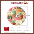 thumbnail image 2 of Sikiie Succulent And Cactus Nativity Christmas Tree Skirt, Jesus Christian Winter Holiday Tree Mat Decoration(30-48IN), 2 of 6